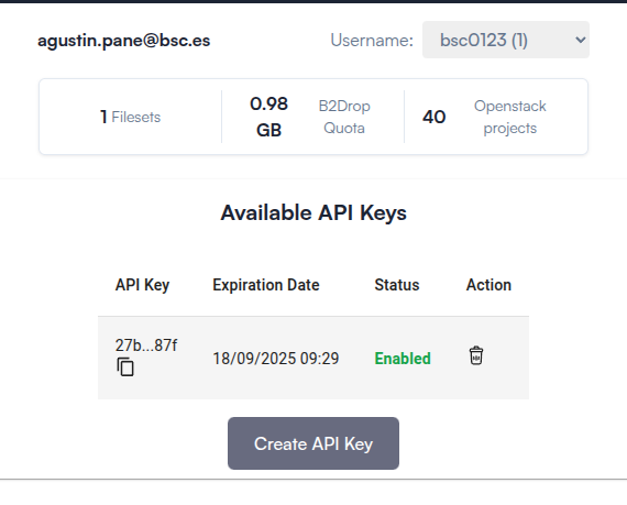 _Screenshot: Create API Key Modal_